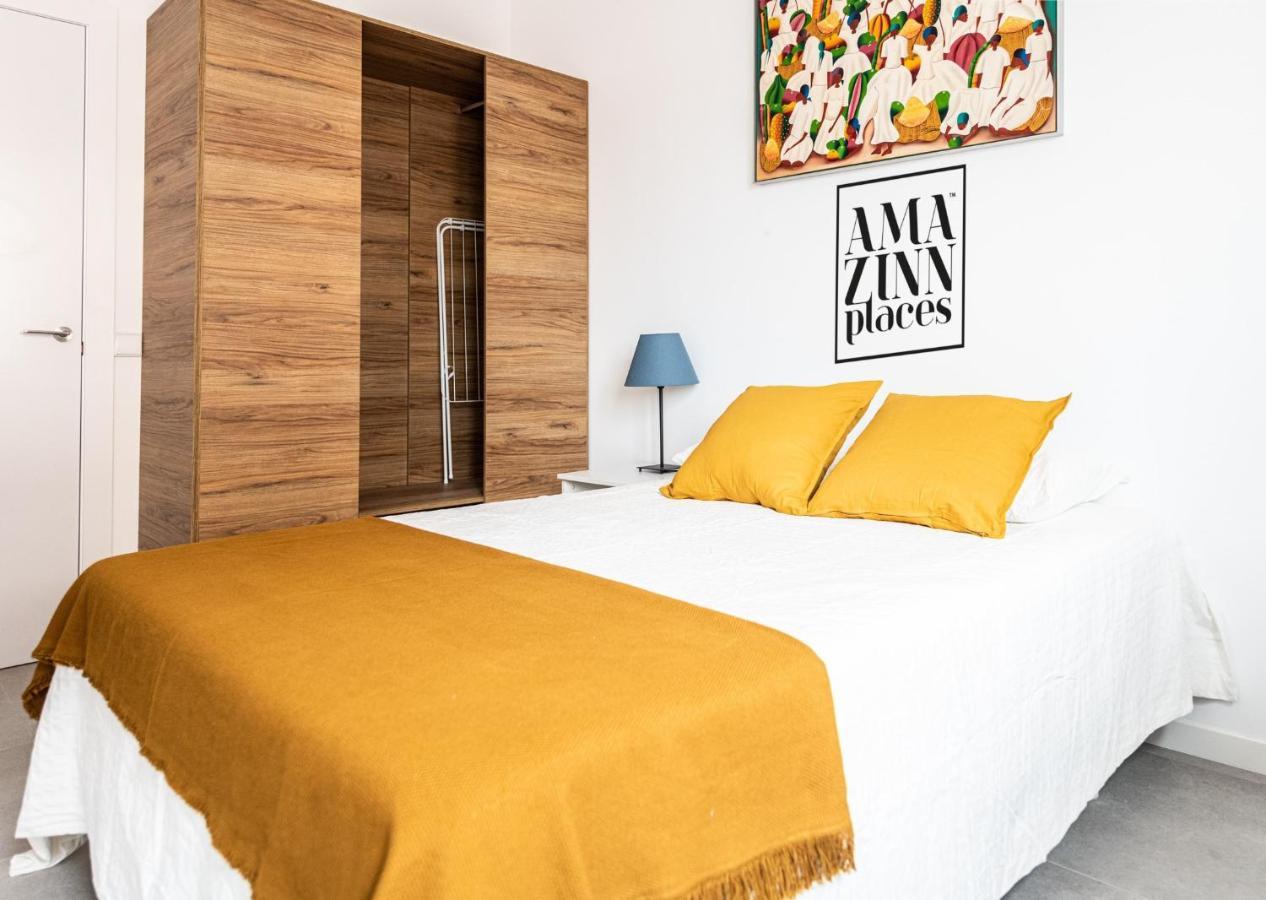 Apartamento 2 Hab En Malvarrosa A Metros De La Playa, Con Terraza Y Zonas Comun 3D Valência Exterior foto