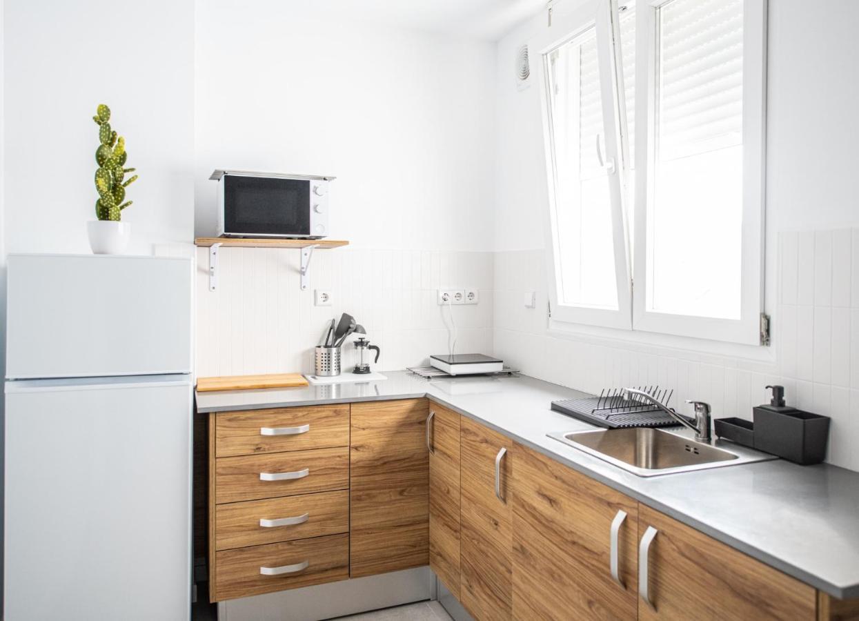 Apartamento 2 Hab En Malvarrosa A Metros De La Playa, Con Terraza Y Zonas Comun 3D Valência Exterior foto