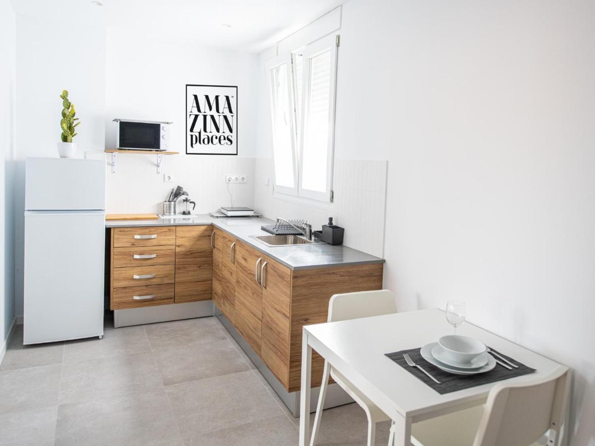 Apartamento 2 Hab En Malvarrosa A Metros De La Playa, Con Terraza Y Zonas Comun 3D Valência Exterior foto